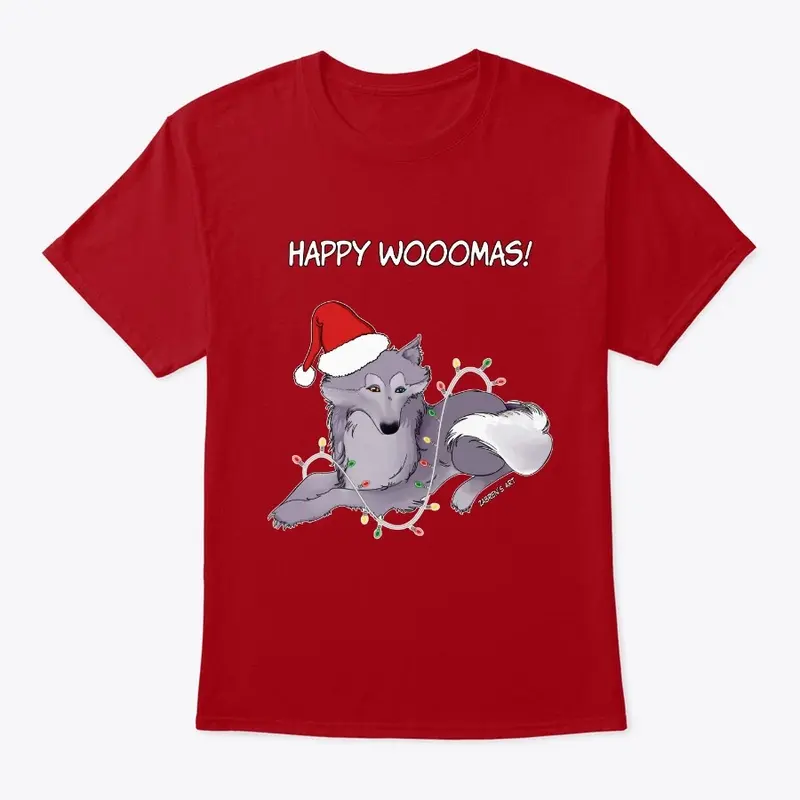 Happy Wooomas! Holiday Kodi Wolf